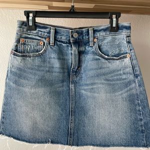 Levi’s Ribcage Denim Skirt